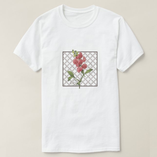 SWEET PEAS T-Shirt (Design Front)