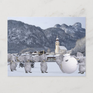 Sweet Pengphants Postcard