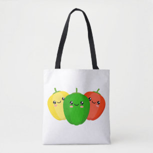 Sweet Peppers Tote Bag