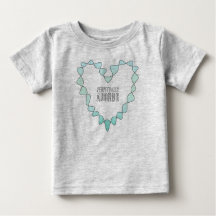 Sweet Perpetually Adorbs Blue Green Infinity Heart