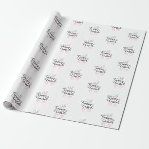 Sweet Personalised Easter Wrapping Paper