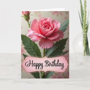 Sweet Petal Birthday Card