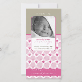 SWEET PHOTO BIRTH ANNOUNCEMENTS :: hello baby 9