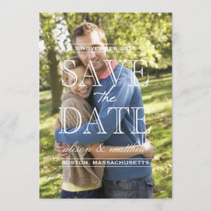 Sweet Photo Save the Date