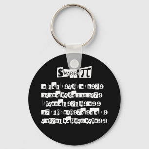 Sweet Pi Key Ring