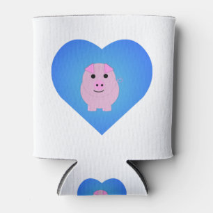 Sweet Piggy Love Can Cooler