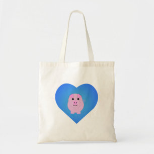 Sweet Piggy Love Tote Bag