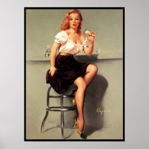 Sweet Pin Up Poster