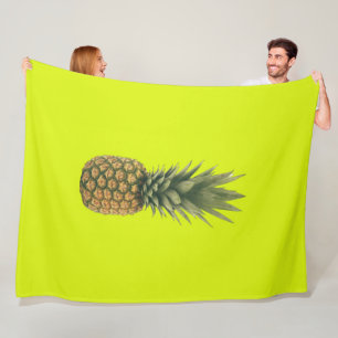 Sweet Pineapple Fleece Blanket