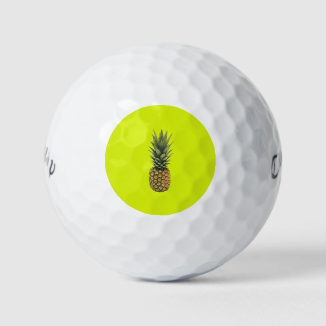 Sweet Pineapple Golf Balls (Front)