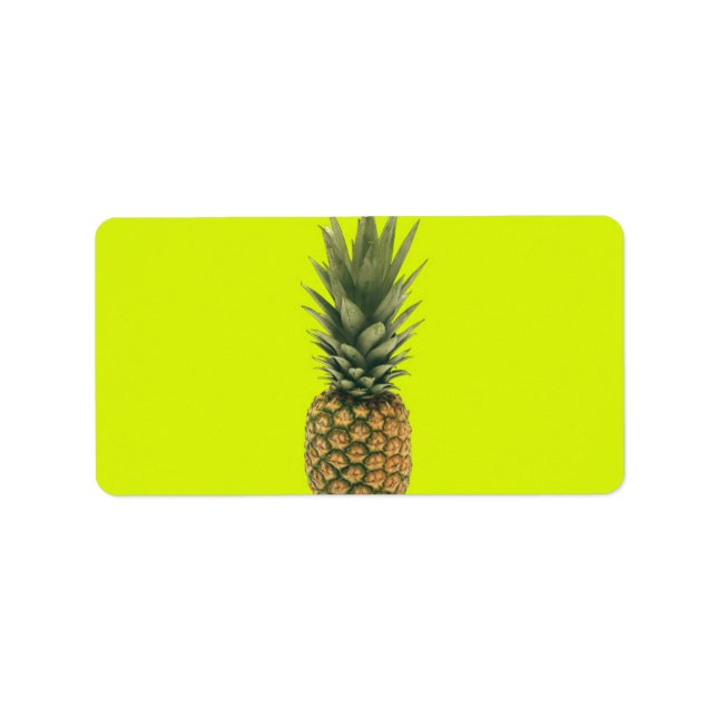 Sweet Pineapple Label (Front)