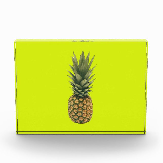 Sweet Pineapple Photo Block (Front)