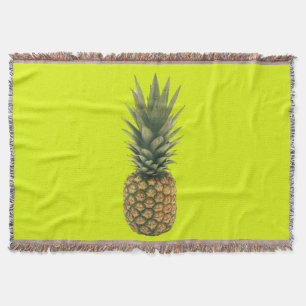 Sweet Pineapple Throw Blanket