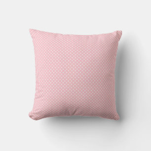 Sweet Pink and White Polka Dots Cushion
