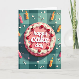 Sweet Pink Berry Birthday Card