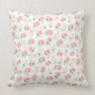 Sweet Pink Blooms Cushion