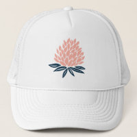 Sweet Pink Blue Lotus Flower Art