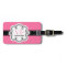 Sweet Pink Chic Personalised Girly Girl Tag