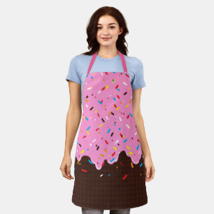 Sweet Pink Chocolate Treat Apron