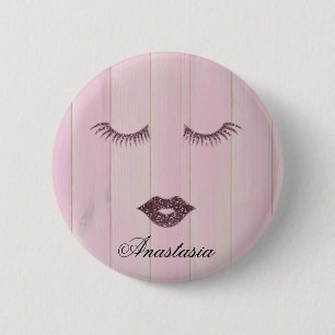 Sweet Pink Coll  6 Cm Round Badge