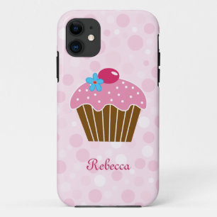 Sweet Pink Cupcake iPhone 11 Case