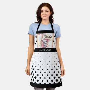 Sweet Pink Elephant - Peanut Smiles Apron