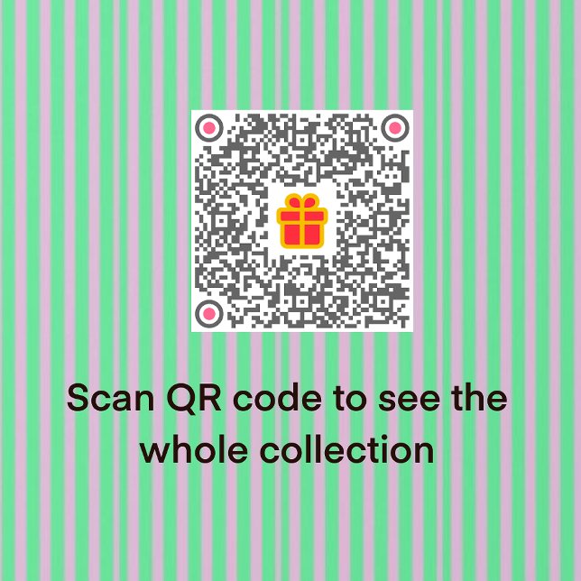 Sweet Pink Green Christmas Tree Personalised  Holiday Postcard (Creator Uploaded)