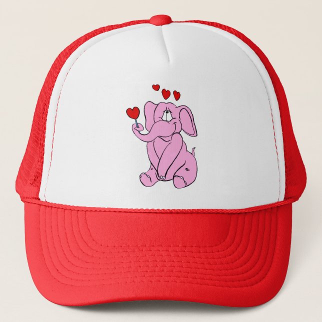 Sweet Pinky Red Hat (Front)