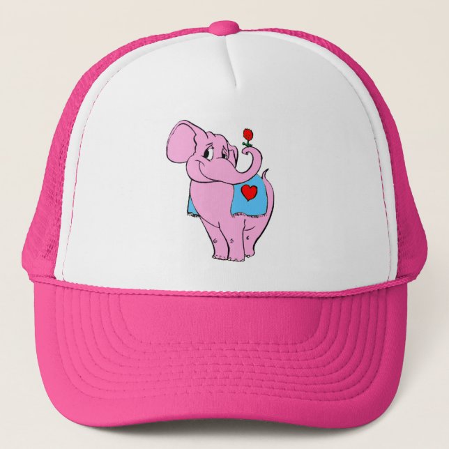 Sweet Pinky with Rose Hat (Front)