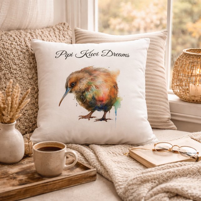 Sweet Pipi Kiwi, custom Cushion (Creator Uploaded)