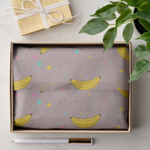 Sweet & Playful Banana Dream Pattern Tissue Paper