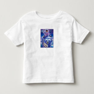 Sweet Polar Bear Bus Toddler T-Shirt