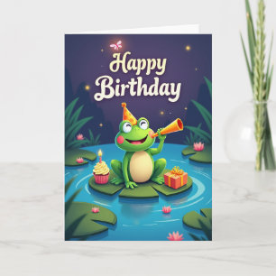 Sweet Pond Birthday Card