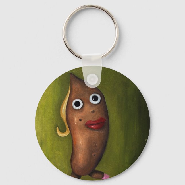 Sweet Potato Key Ring (Front)