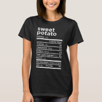 Sweet Potato Nutrition Facts Funny Thanksgiving Co