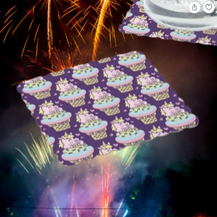 Sweet Pride Unicorn Paper Coaster