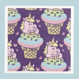 Sweet Pride Unicorn Paper Napkins