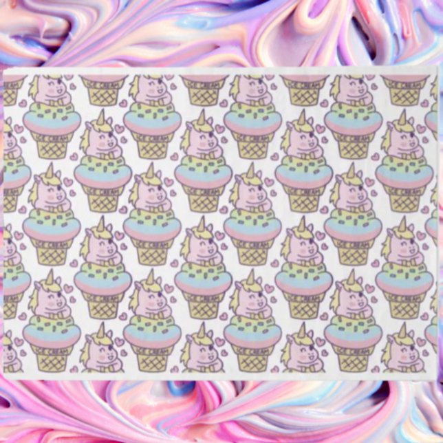 Sweet Pride Unicorn Tissue Paper (Creator Uploaded)