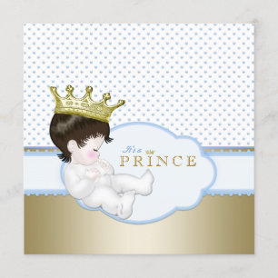 Sweet Prince Baby Shower Invitation