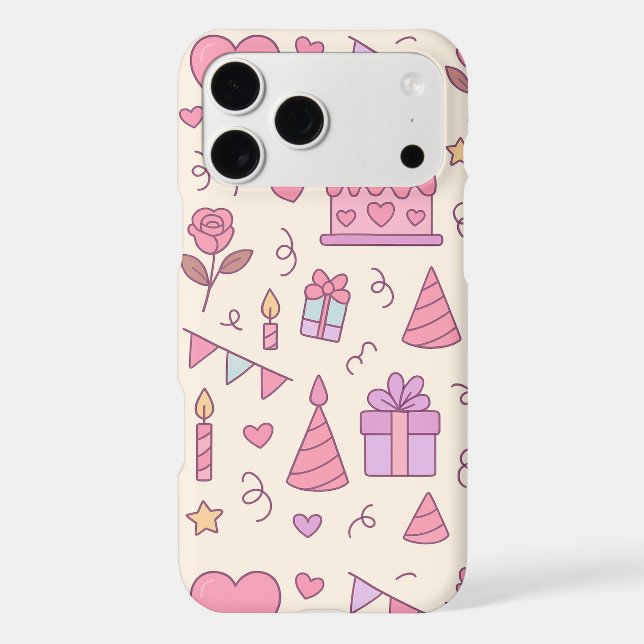 Sweet Princess Party Celebration Pattern (Back)