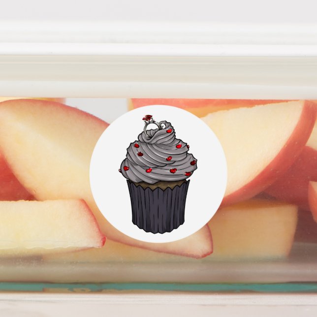 Sweet Proposal Cupcake (Affixed)