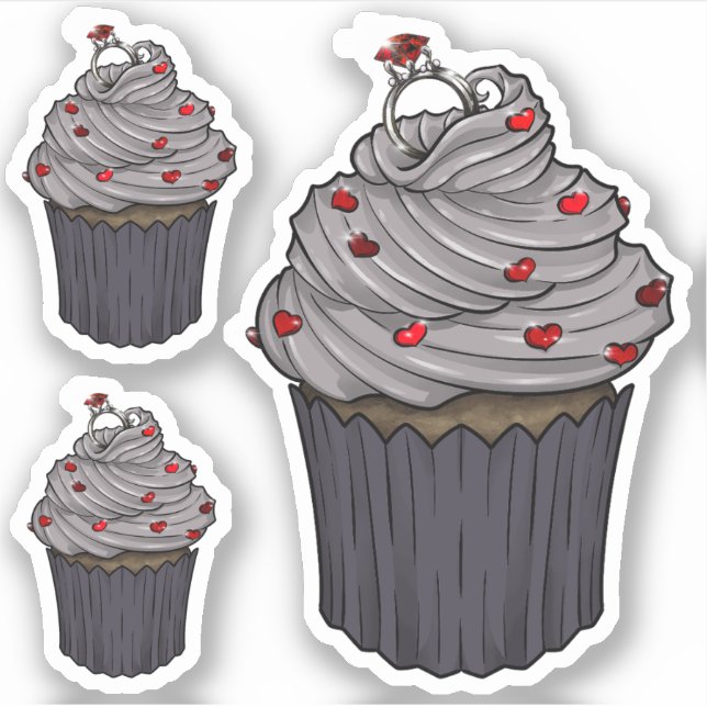 Sweet Proposal Cupcake (Front)