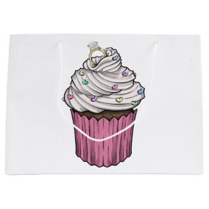 Sweet Proposal Cupcake Large Gift Bag