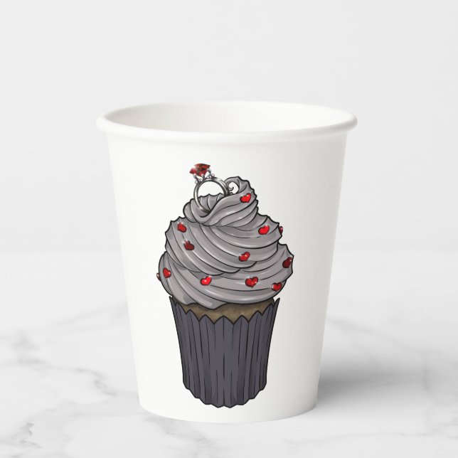 Sweet Proposal Cupcake Paper Cups (Front)
