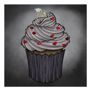 Sweet Proposal Cupcake Poster