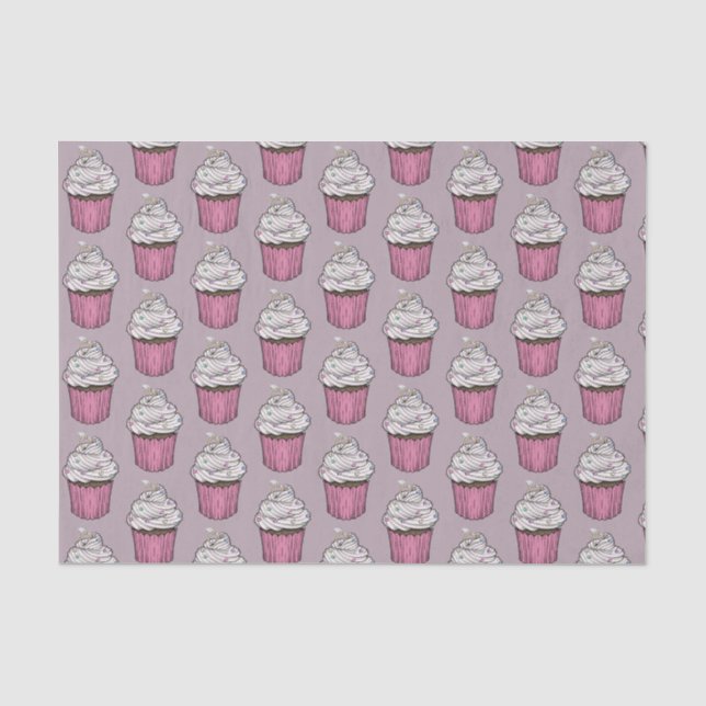 Sweet Proposal Cupcake Tissue Paper (Front)