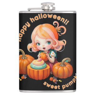 Sweet pumpkin Water Bottle Hip Flask