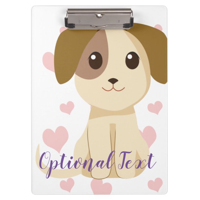Sweet Puppy  Clipboard (Front)