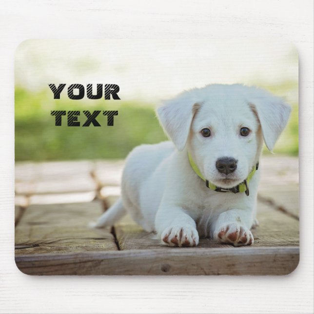 Sweet Puppy Mouse Pad (Front)