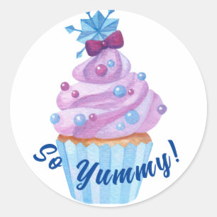 Sweet purple candy kids sticker
